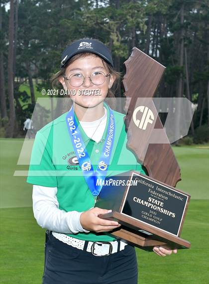 Thumbnail 3 in CIF State Girls Golf Championship photogallery.