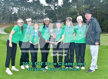 Thumbnail 2 in CIF State Girls Golf Championship photogallery.