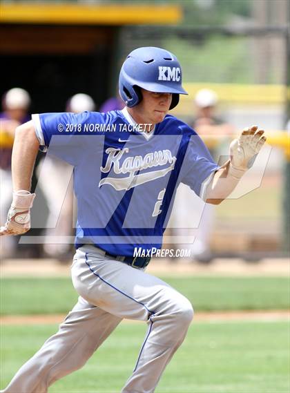 Thumbnail 1 in Valley Center vs Kapaun Mt Carmel (KSHSAA 5A Regional Playoff) photogallery.