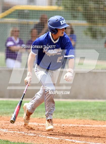 Thumbnail 3 in Valley Center vs Kapaun Mt Carmel (KSHSAA 5A Regional Playoff) photogallery.