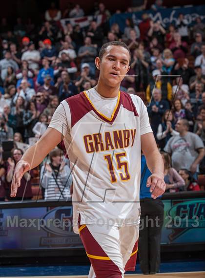 Thumbnail 3 in Granby Memorial vs. Weaver (CIAC Class S Final) photogallery.