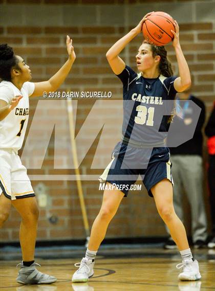 Thumbnail 2 in Casteel vs. Clark (NIKE Tournament of Champions) photogallery.