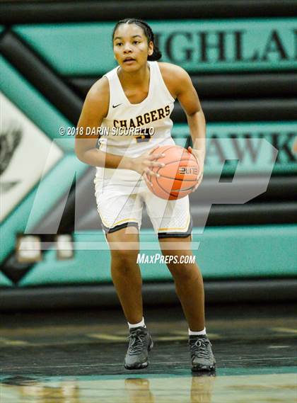 Thumbnail 3 in Casteel vs. Clark (NIKE Tournament of Champions) photogallery.