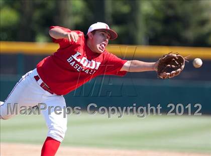 Thumbnail 2 in Enochs vs. Lodi (CIF SJS D1 Playoffs) photogallery.