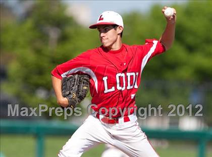 Thumbnail 3 in Enochs vs. Lodi (CIF SJS D1 Playoffs) photogallery.