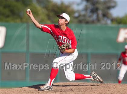Thumbnail 3 in Enochs vs. Lodi (CIF SJS D1 Playoffs) photogallery.
