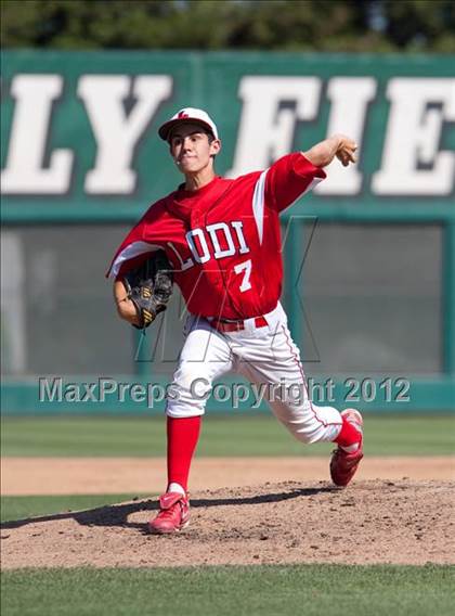 Thumbnail 3 in Enochs vs. Lodi (CIF SJS D1 Playoffs) photogallery.