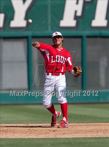 Thumbnail 3 in Enochs vs. Lodi (CIF SJS D1 Playoffs) photogallery.