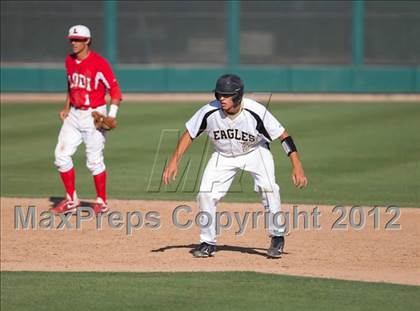 Thumbnail 2 in Enochs vs. Lodi (CIF SJS D1 Playoffs) photogallery.