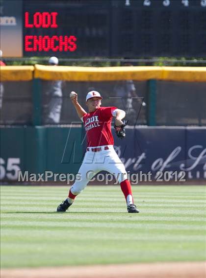 Thumbnail 2 in Enochs vs. Lodi (CIF SJS D1 Playoffs) photogallery.