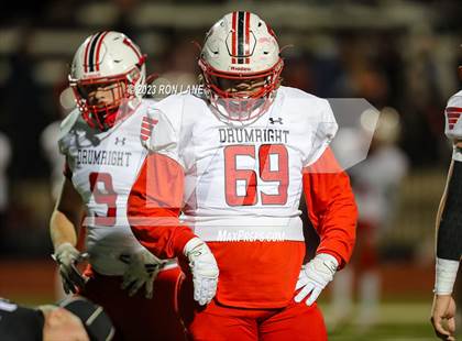 Thumbnail 3 in Drumright vs. Velma-Alma (OSSAA Class B Quarterfinal) photogallery.