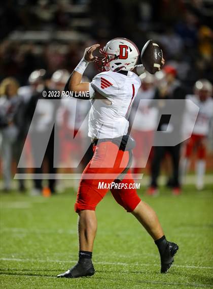 Thumbnail 3 in Drumright vs. Velma-Alma (OSSAA Class B Quarterfinal) photogallery.
