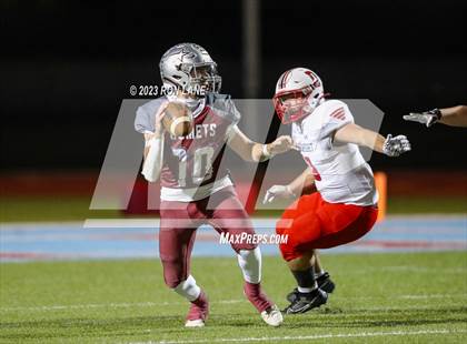 Thumbnail 2 in Drumright vs. Velma-Alma (OSSAA Class B Quarterfinal) photogallery.