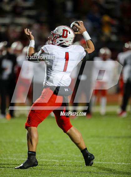 Thumbnail 2 in Drumright vs. Velma-Alma (OSSAA Class B Quarterfinal) photogallery.