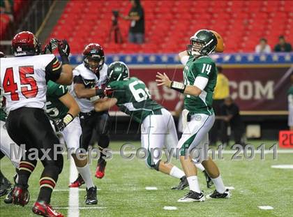 Thumbnail 2 in Greater Atlanta Christian @ Westminster (Great American Football Classic) photogallery.