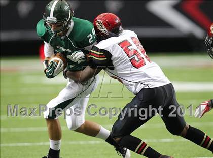 Thumbnail 1 in Greater Atlanta Christian @ Westminster (Great American Football Classic) photogallery.