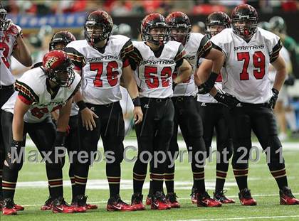 Thumbnail 2 in Greater Atlanta Christian @ Westminster (Great American Football Classic) photogallery.