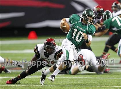 Thumbnail 1 in Greater Atlanta Christian @ Westminster (Great American Football Classic) photogallery.