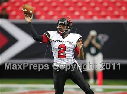 Thumbnail 2 in Greater Atlanta Christian @ Westminster (Great American Football Classic) photogallery.