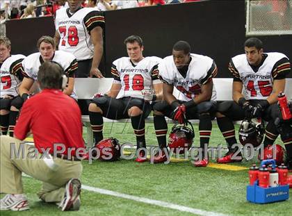 Thumbnail 1 in Greater Atlanta Christian @ Westminster (Great American Football Classic) photogallery.