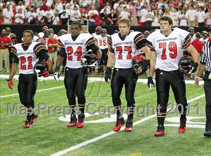 Thumbnail 2 in Greater Atlanta Christian @ Westminster (Great American Football Classic) photogallery.