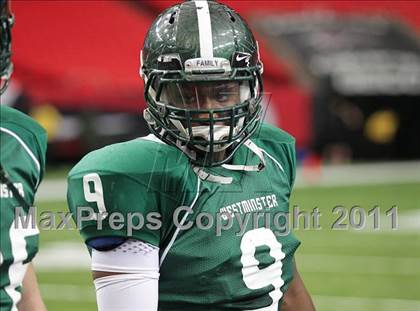 Thumbnail 1 in Greater Atlanta Christian @ Westminster (Great American Football Classic) photogallery.