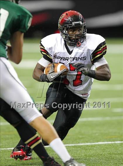 Thumbnail 3 in Greater Atlanta Christian @ Westminster (Great American Football Classic) photogallery.