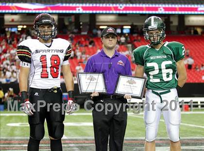 Thumbnail 3 in Greater Atlanta Christian @ Westminster (Great American Football Classic) photogallery.