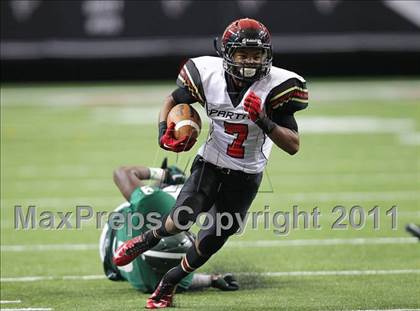 Thumbnail 1 in Greater Atlanta Christian @ Westminster (Great American Football Classic) photogallery.