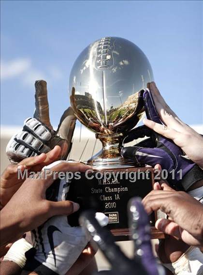 Thumbnail 3 in Durant vs. Mount Olive (MHSAA Class A Final) photogallery.