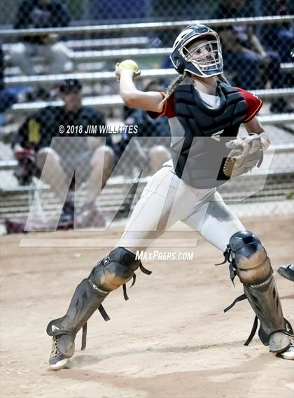Thumbnail 2 in Seton Catholic vs Superior (Chandler Prep Softball Classic) photogallery.