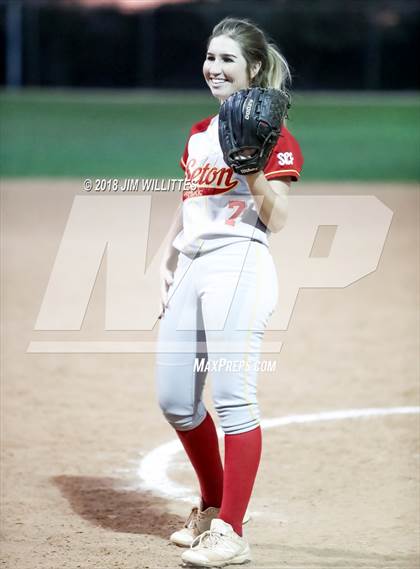 Thumbnail 2 in Seton Catholic vs Superior (Chandler Prep Softball Classic) photogallery.