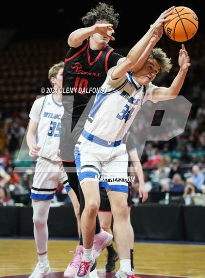 Thumbnail 2 in Eaglecrest vs Fruita Monument (CHSAA 6A Great 8) photogallery.