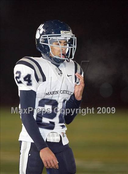 Thumbnail 1 in Encinal vs. Marin Catholic (CIF NCS D3 Final) photogallery.