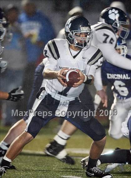 Thumbnail 2 in Encinal vs. Marin Catholic (CIF NCS D3 Final) photogallery.