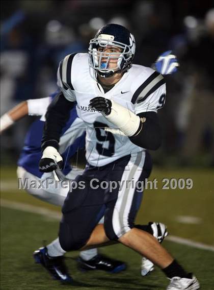 Thumbnail 3 in Encinal vs. Marin Catholic (CIF NCS D3 Final) photogallery.