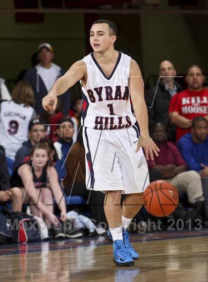Thumbnail 2 in Peekskill vs Byram Hills (Section 1 Class A Semifinal) photogallery.