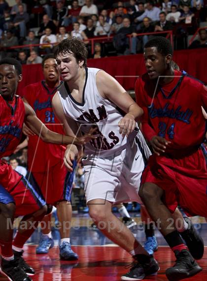 Thumbnail 3 in Peekskill vs Byram Hills (Section 1 Class A Semifinal) photogallery.