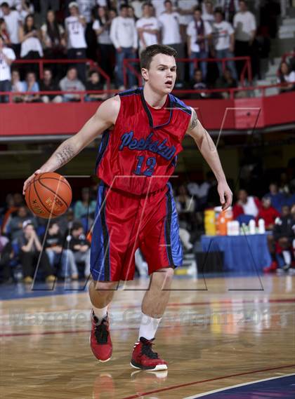 Thumbnail 3 in Peekskill vs Byram Hills (Section 1 Class A Semifinal) photogallery.