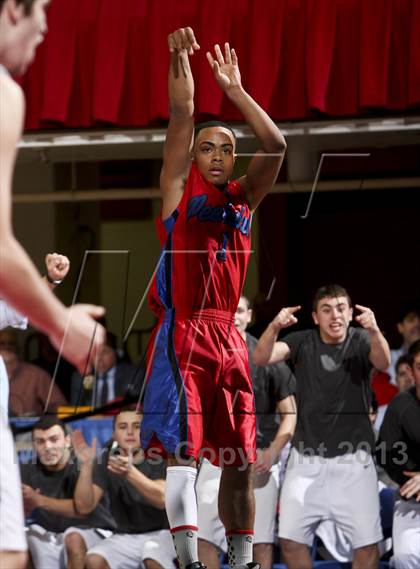 Thumbnail 2 in Peekskill vs Byram Hills (Section 1 Class A Semifinal) photogallery.