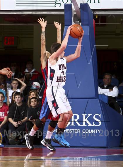 Thumbnail 3 in Peekskill vs Byram Hills (Section 1 Class A Semifinal) photogallery.