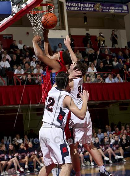 Thumbnail 3 in Peekskill vs Byram Hills (Section 1 Class A Semifinal) photogallery.