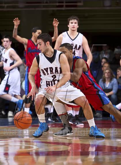 Thumbnail 3 in Peekskill vs Byram Hills (Section 1 Class A Semifinal) photogallery.
