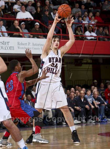 Thumbnail 2 in Peekskill vs Byram Hills (Section 1 Class A Semifinal) photogallery.