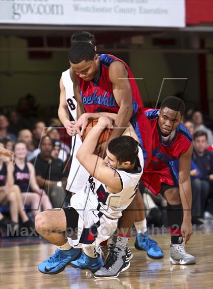 Thumbnail 2 in Peekskill vs Byram Hills (Section 1 Class A Semifinal) photogallery.