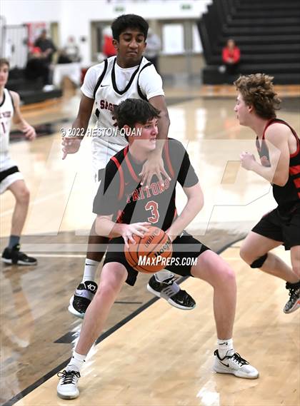 Thumbnail 2 in Sage Ridge vs. San Clemente (Tustin Holiday Classic) photogallery.