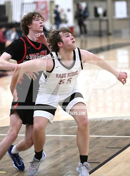 Thumbnail 1 in Sage Ridge vs. San Clemente (Tustin Holiday Classic) photogallery.