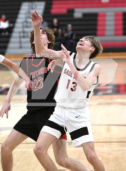 Thumbnail 1 in Sage Ridge vs. San Clemente (Tustin Holiday Classic) photogallery.