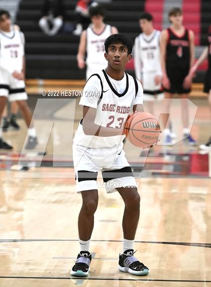 Thumbnail 3 in Sage Ridge vs. San Clemente (Tustin Holiday Classic) photogallery.