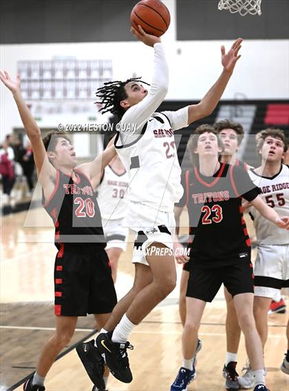 Thumbnail 2 in Sage Ridge vs. San Clemente (Tustin Holiday Classic) photogallery.